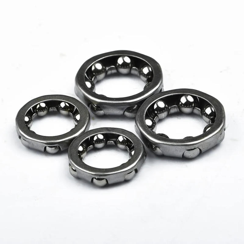 Description Picture 5 of item2 Pair Diameter 24mm Bicycle Front Rear Wheel Axle 1/4 Inch 7 Ball Bearings MTB Bike Wheel Hub Bearings Cycling Riding Equipment