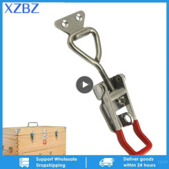 Toggle Clamp Portable Adjustable Toggle Latch Catch For Tool Box Sliding Door Stainless Steel Tools And Gadgets Creative 4001