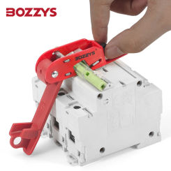 Grip Tight Circuit Breaker Lockout with Simple Thumb Turn for Standard Single and Double Toggles