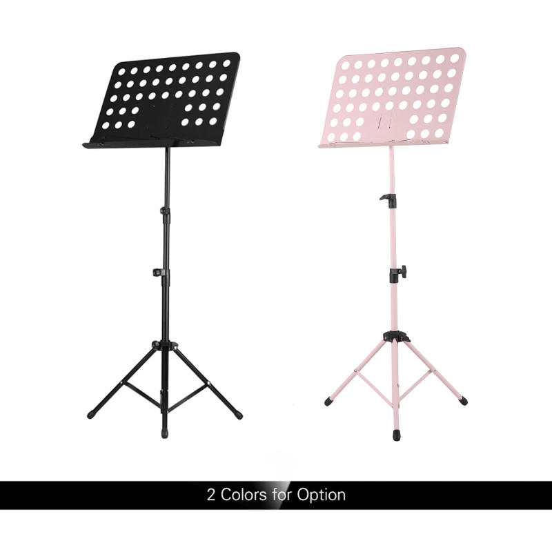 Description Picture 4 of itemPortable Metal Music Stand Detachable Musical Instruments for Piano Violin Guitar Sheet Music Black