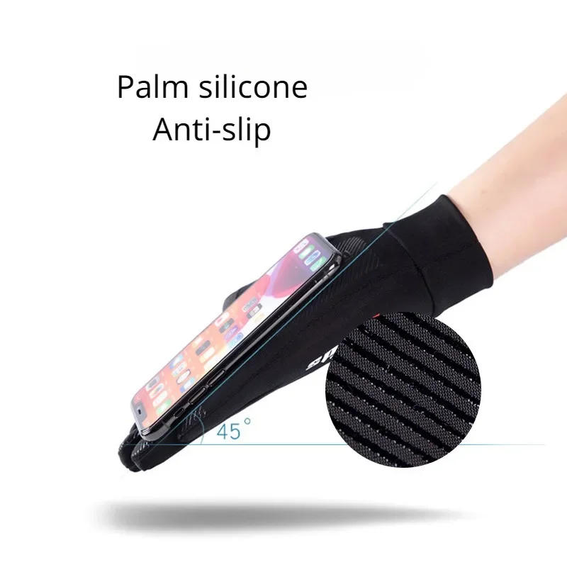 Description Picture 6 of itemSummer Men Women Gloves Fishing Cycling Ice Silk Breathable Elastic Sun Protection Touchscreen Fitness Sports Driving Gloves