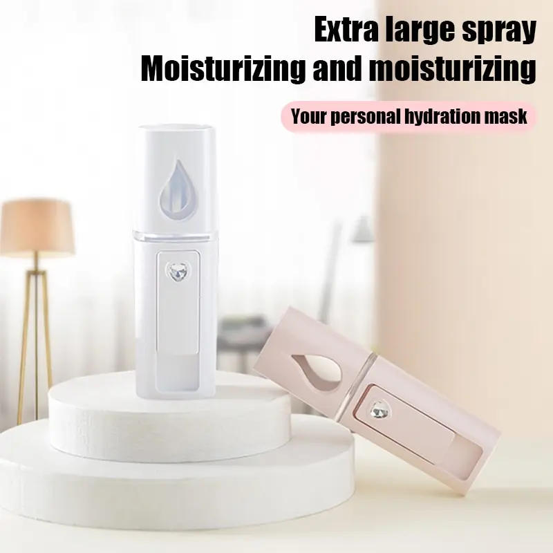 Description Picture 5 of itemNano Spray Moisturizing Facial Steamer USB Cold Spray Machine Humidifier Mini Portable Beauty Humidificador Skin Care Tool