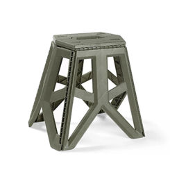 Outdoor Portable Folding Stool High Load-bearing Handle Design Durable Mini Chair Fishing Stool Square Stool Camping Stool