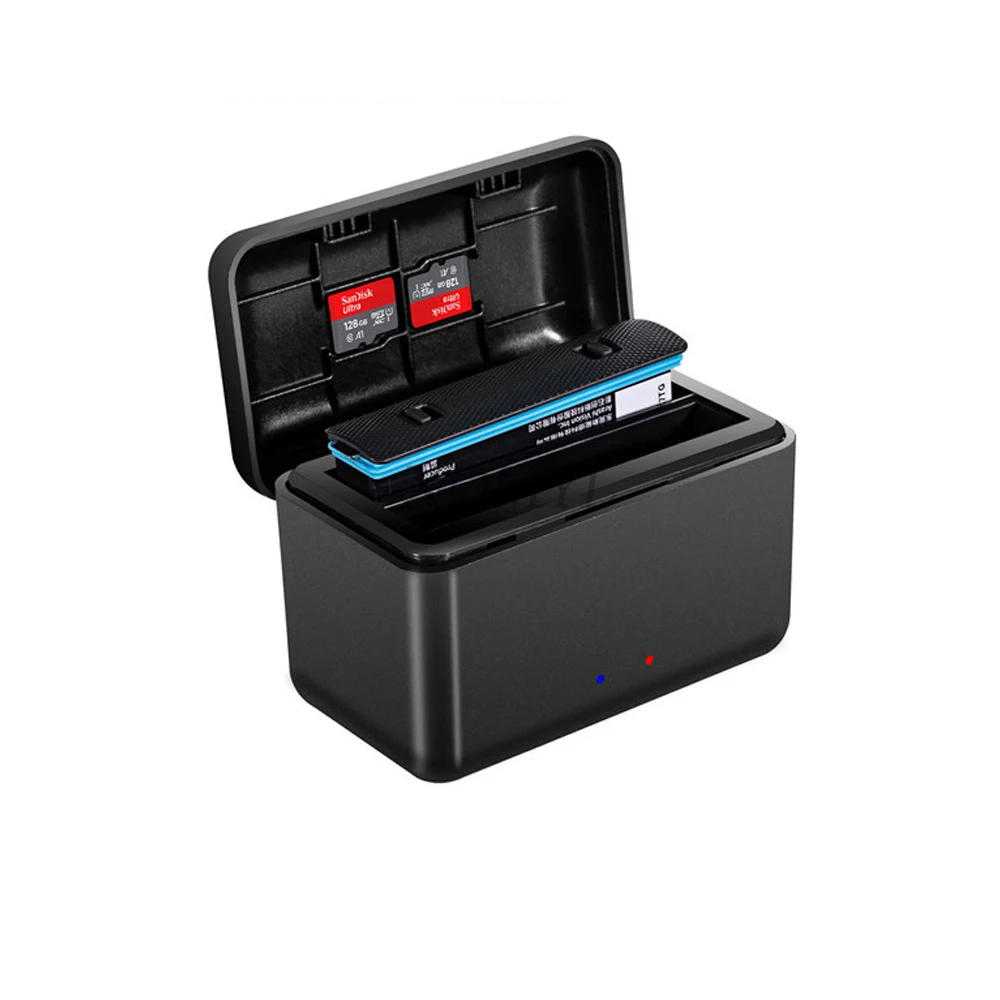 Description Picture 2 of itemDual Battery Charger Hub For Insta360 X4 Battery Fast Charger Case Charging Station For Insta 360 X4 Sports Camera Accessories