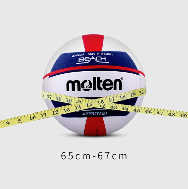 Description Picture 4 of itemMolten V5B5000 Volleyball Standard Size 5 Soft PU Beach Ball for Adult Indoor Outdoor Match Training