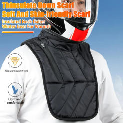 Motorcycle Neck Warmer Scarf Windproof Winter Scarf Thermal Neck Guard Chest Warmer Thermal Neck Wrap for Cycling Skiing Hiking