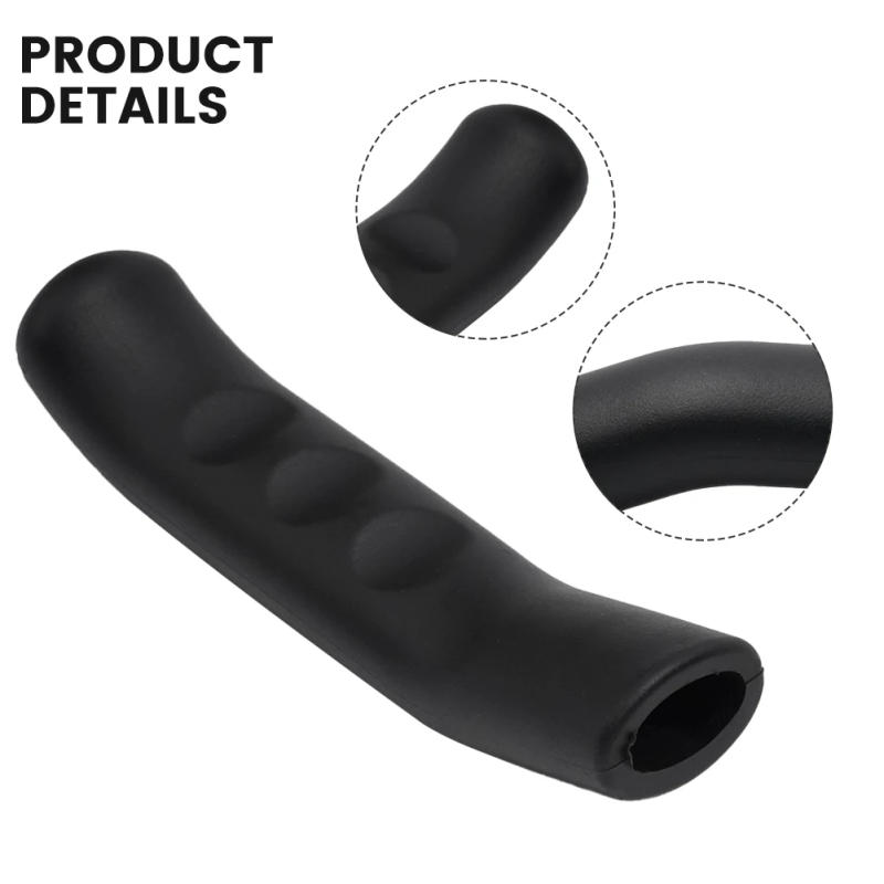 Description Picture 5 of item1pair Brake Handle Protector Mountain Bike Bicycle Handlebar Grip Brake Lever Silicone Cover Bicycle Brake Parts Bike Accessorie