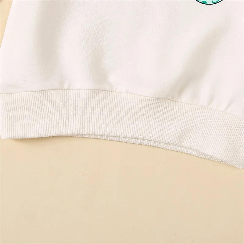 Description Picture 6 of itemToddler Girls Fall Outfits Letter Print Long Sleeve Sweatshirt and Elastic Pants Set Baby Cute 2 Piece Clothes