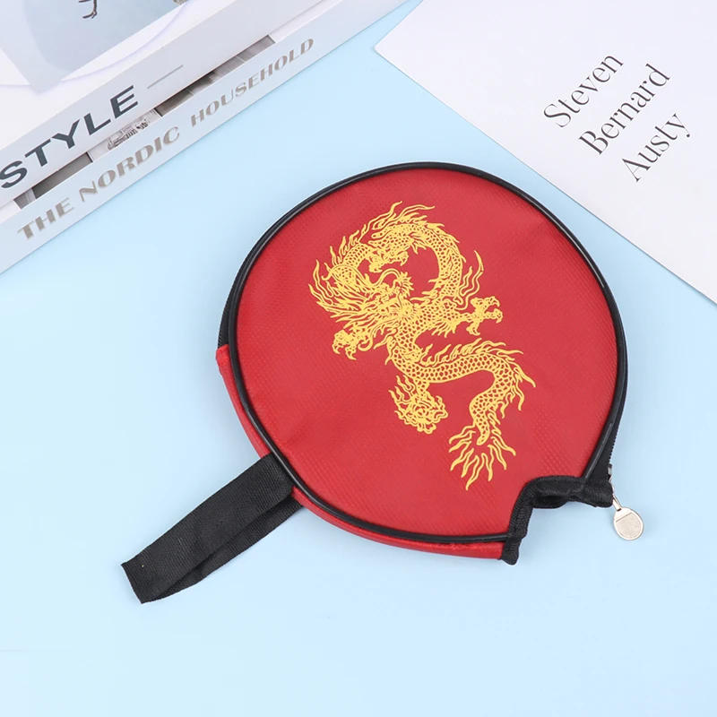 Description Picture 3 of itemTable Tennis Racket Bag Wear-resistant Gourd Shape Racquet Ping Pong Paddles Bag Table Tennis Racket Case Paddle Pouch