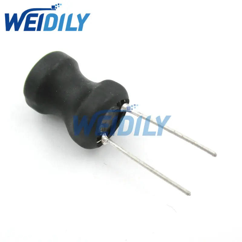 Description Picture 2 of item10PCS Power Inductor DIP 9*12mm 9X12mm 2.2UH 4.7UH 10uH 22uH 100uH 330uH 470uH 1MH 2.2MH 4.7MH 10MH Inductance 2 Pins