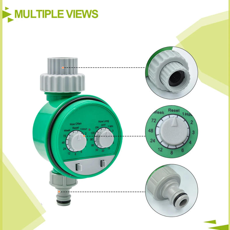 Description Picture 5 of itemWatering Timer Electronic Two Dial Digital Automatic Irrigation Timer Controller Hose Sprinkler for Garden Watering System