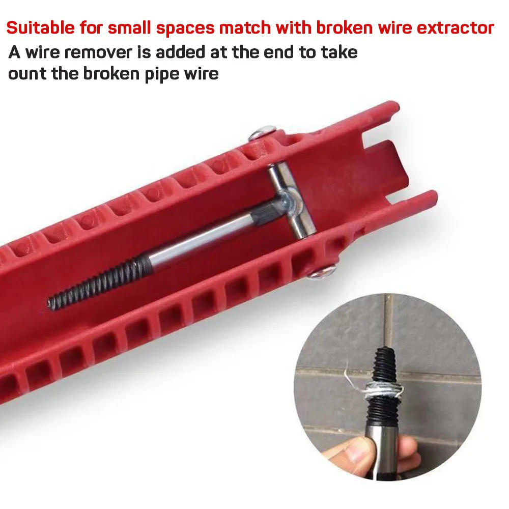 Description Picture 6 of item14 in 1 Multifunction Faucet Sink Installer Wrench Plumbing Tool Water Pipe Spanner For Kitchen Bathroom Water Pipe Repair