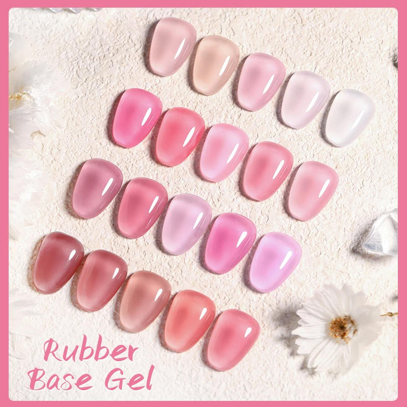 Description Picture 6 of itemUR SUGAR 7ml Milky Jelly White Pink Rubber Base Gel Camouflage Nail Art Semi Permanent Varnish Soak Off UV LED Manicure