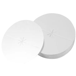 50 Pcs Tray Candles Plates Beeswax Supply Holder Paperboard Drip Protectors Ash Accessories Mini Supplies Desk Disc for