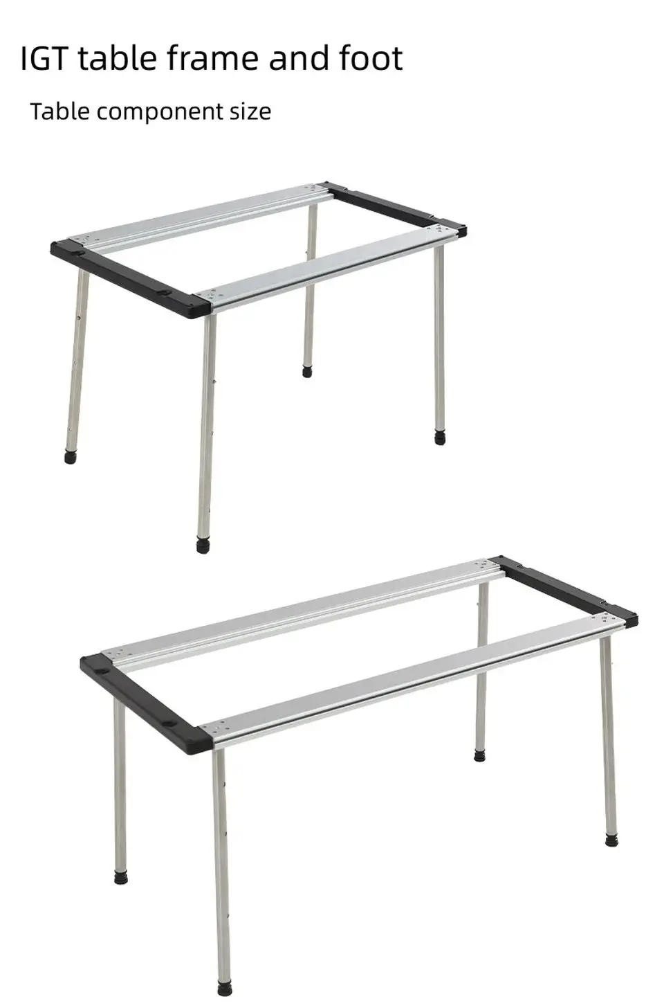 Description Picture 3 of itemCamping IGT Table Free Combination Table Stainless Steel IGT Accessories Outdoor Portable Folding Aluminium Alloy Table