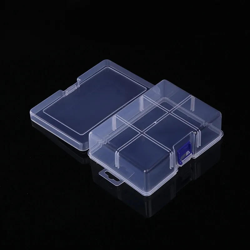 Description Picture 2 of itemPlastic Transparent Storage Box Home Sundries Organizer Case Jewelry Beads Container Box Tools Accessories