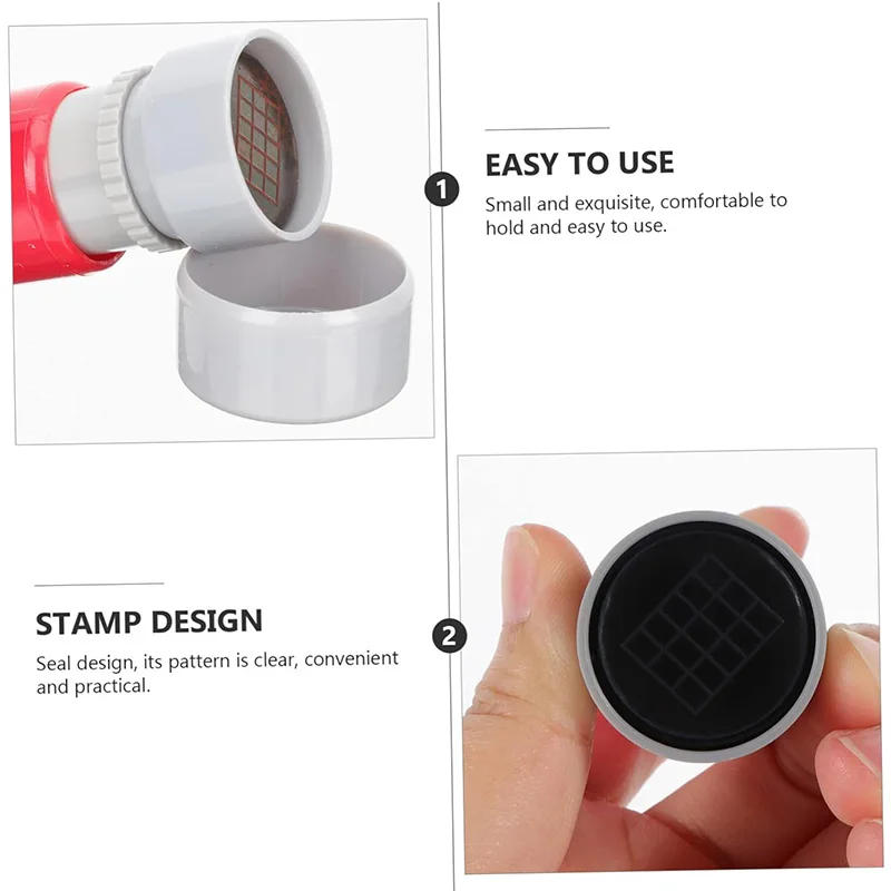 Description Picture 6 of item2Pcs Guitar Chord Stamp DIY Mini Ukulele Chord Stamp Diagram Spectrum Stamp Tablature Stamp for Guitar Mandolin Bass