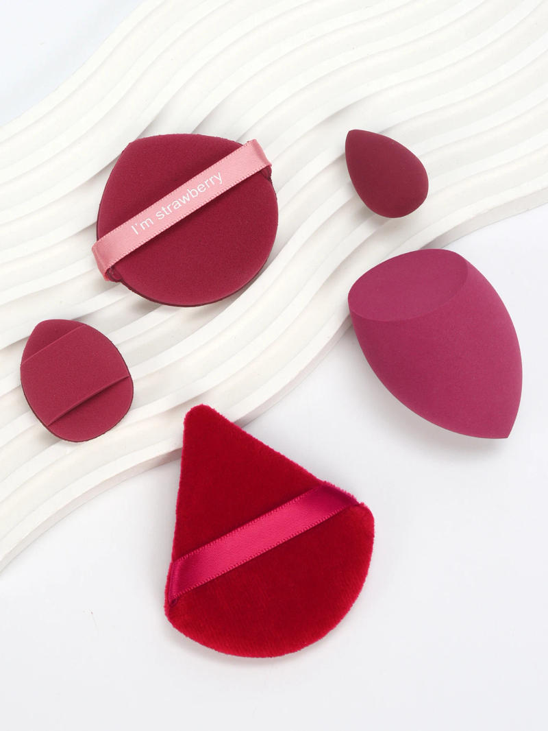 Description Picture 4 of item10/20/40/60Pcs Makeup Sponge, Multi-Functional Makeup Tool, Becomes Larger When Exposed to Water, Suitable for All Skin Types