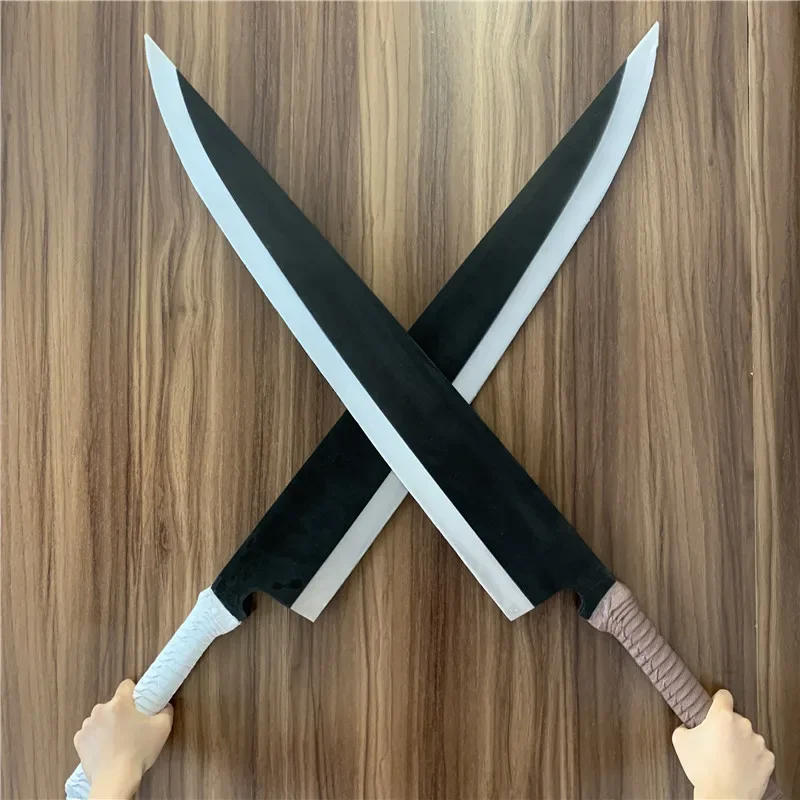 Description Picture 5 of itemBleach 106cm Cosplay Sword Anime Knife Kurosaki ichigo  Weapon Black Katana Role Playing  Safety PU Prop Toy