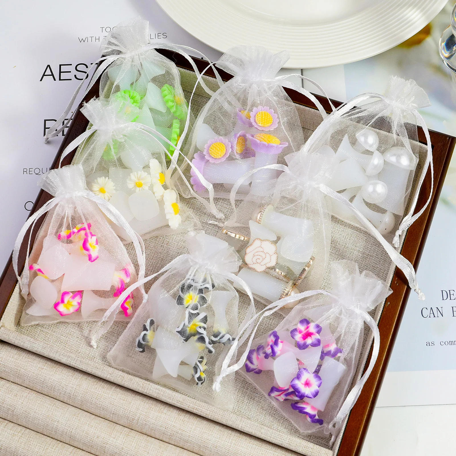 Description Picture 6 of item14 Colour Daisy Silicone Toe Separator Foot Finger Divider Form Manicure Pedicure Care Nail Art Tool Holder Accessory 8PCS