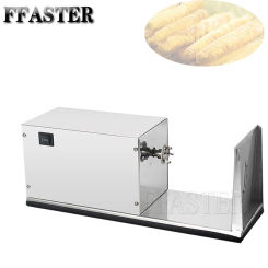 Tornado Potato Cutter Machine Electric Spiral Cutting Machine Chips Machine Chopper Potato Chip String Rotate Potato Chips Tower