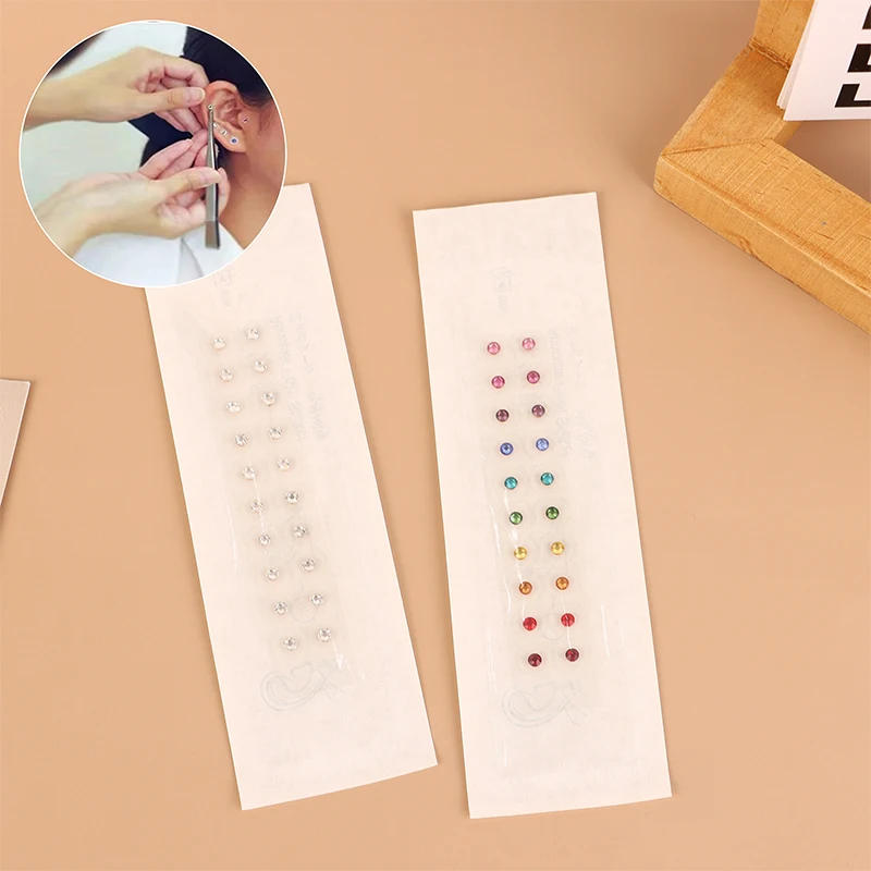 Description Picture 5 of item20pcs Ear Care Seeds Acupuncture Auricular Disposable Ear Stickers Massage Therapy Needle Patch Auricular Auriculotherapy