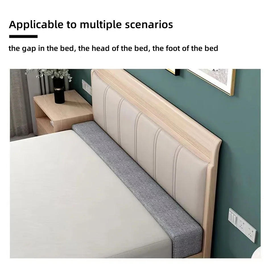 Description Picture 6 of itemMattress Gap Filler Bed Gap Filler Mattress Extender Headboard Pillow Close Gap Between Mattress Headboard and Wall for Bed/Sofa