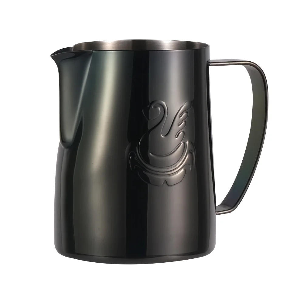 Description Picture 6 of item400ml/600ml Elegant Swan Stainless Steel Coffee Pitcher Milk Frothing Cup Cream Maker Barista Craft Espresso Latte Art Jug Tool