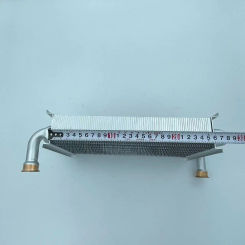 Heat exchanger used for boilers  ARISTON and boilers CHAFFOTEAUX alteas x, bs, bs ii, CARES X, CLAS, CLAS X, EGIS PLUS, GENUS
