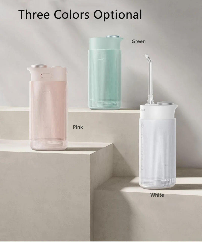 Description Picture 4 of itemXiaomi MIJIA Portable Electric Oral Irrigator F400 Mini Telescopic Dental Water Jet Water Flosser Whitening Bucal Tooth Cleaner