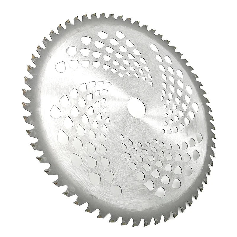 Description Picture 4 of itemLUSQI 1pc 60 Teeth Brush Cutter Blade For Cutting Grass Lawn Trimmer Blade Round Alloy Brush Cutter Grass Trimmer Blade