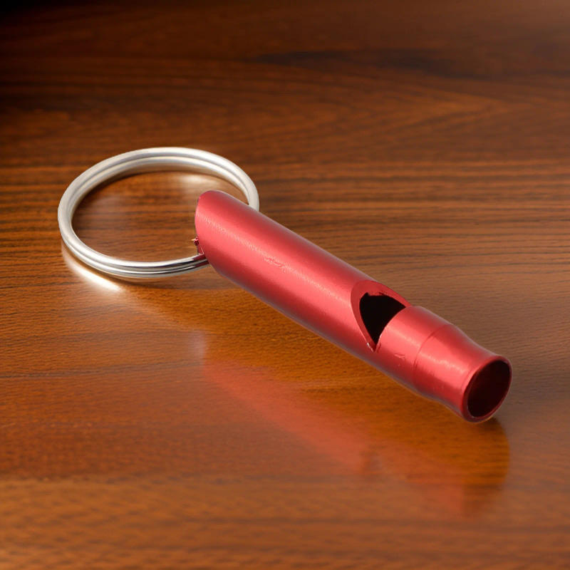 Description Picture 6 of itemHiking Keychain Whistle Outdoor Training 45*8mm Aluminum Alloy Distress Helper Mini For Birds For Training Pets