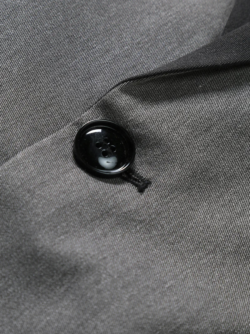 Description Picture 4 of itemBritish Gentleman One Button Casual Suit Stage Banquet Wedding Bridesman Business Suit Single Western Coat Trendy