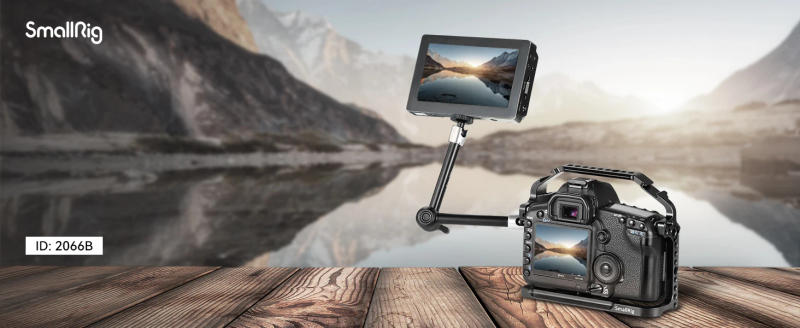 Description Picture 2 of itemSmallRig 9.5 inch Articulating Rosette Arm W 1/4" Threaded Universal Magic Arm For DSLR Camera / Cage / Monitor LED Light 2066B