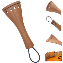 Violin Tailpiece Jujube Wood 4/4 3/4 With Tail Rope Adjustable Stringed Instrument Brown Accessories For Professional Pianist
