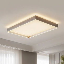 Nordic Cream Style Living Room light Simple Modern Atmosphere Minimalist White Black Dining Room Flush Mount Ceiling Light