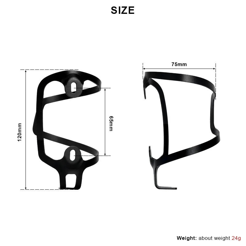 Description Picture 2 of itemBicycle Water Bottle Holder Aluminium Alloy Cycling Bottle Cages Mountain Road Bike Flask Holder Rack MTB Bike Accessories