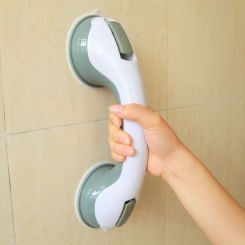 1PC Safety Helping Handle Anti Slip Support Toilet Bathroom Safe Grab Bar Vacuum Sucker Handrail Household Suction Cup Bath Rail