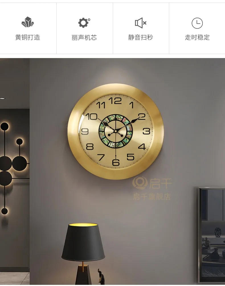 Description Picture 3 of itemModern Art Wall Clock Dining Room Fun Office Game Wall Clock Unique Italy Reloj De Pared Para Sala Home Decoration Accessories
