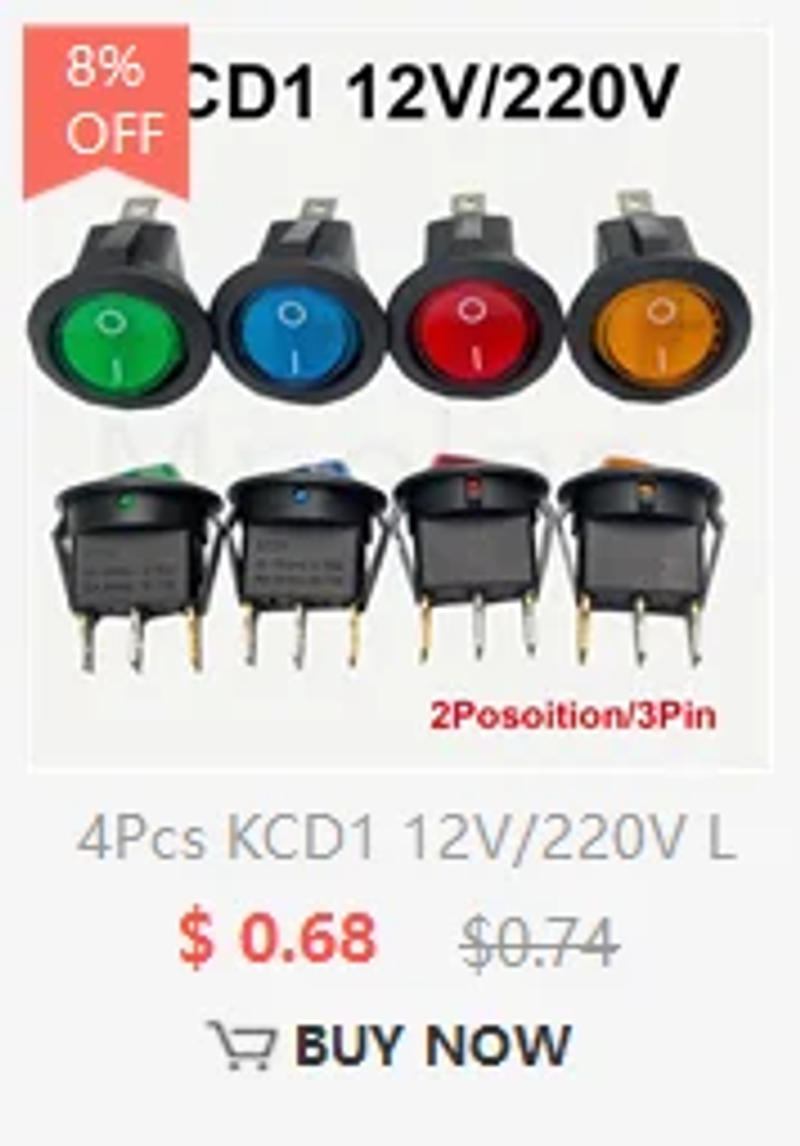 Description Picture 5 of item1PCS Car and truck lifter, window lifter switch, modified socket, electric button accessory