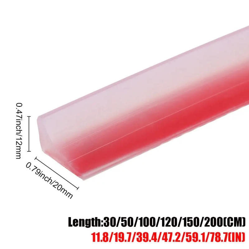 Description Picture 4 of itemSelf-Adhesive Silicone Bathroom Water Stopper Water Retaining Strip Bendable Bathroom Door Washing Machine Shower Dam Barrier