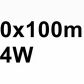 50x100mm 14W