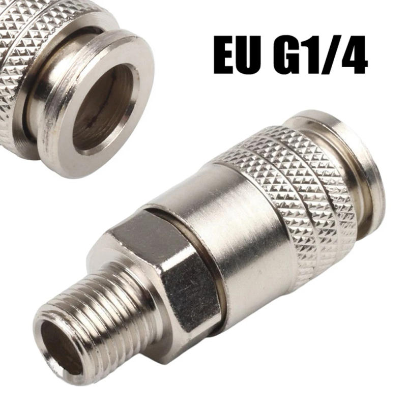 Description Picture 5 of itemTools Parts Air Tools Pneumatic Connector Thread Female Head Quick Type Male Thread Pneumatic Coupler Coupling Connector Fitting