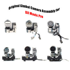 Original Gimbal Camera with Signal/Flexible Cable and Shock-absorbing Bracket PTZ Mainboard Replacement For DJI Mavic Pro