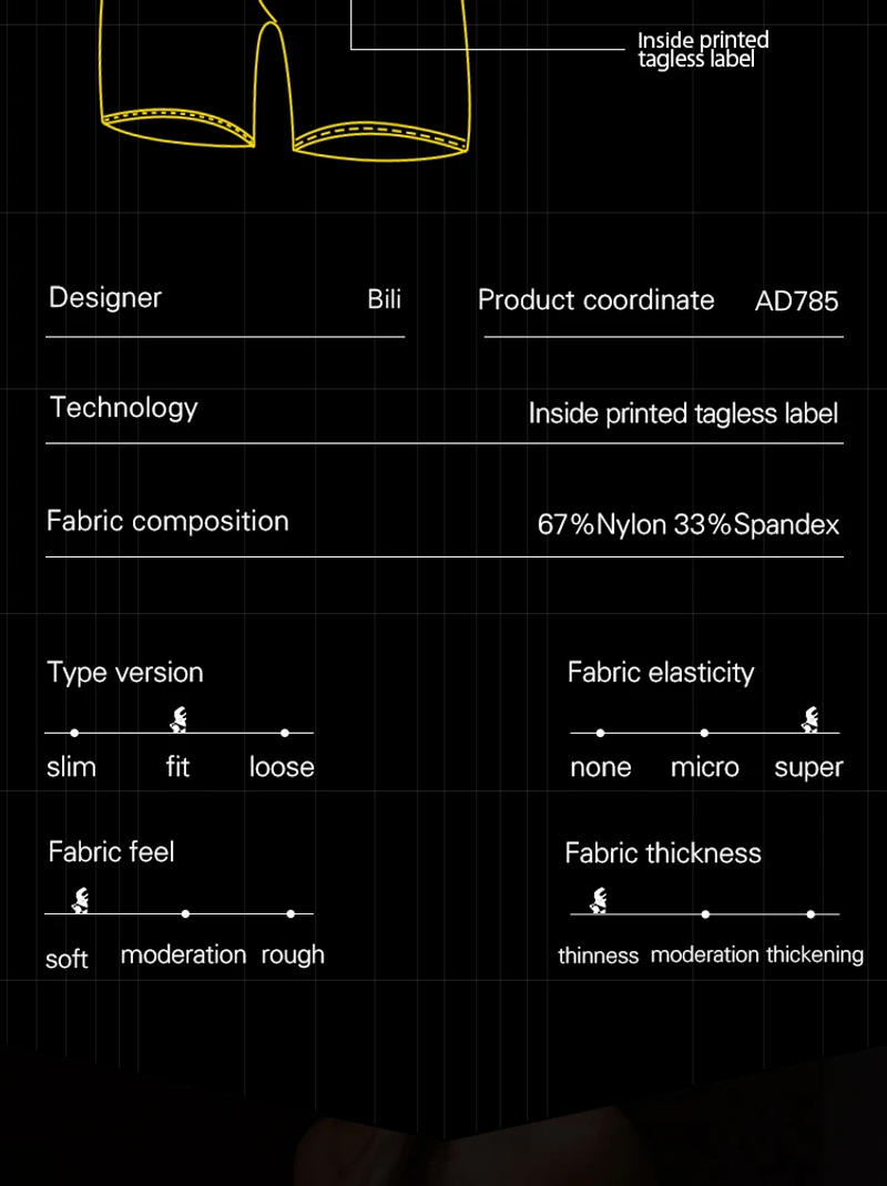 Description Picture 4 of item1/2/3 PCS Men's Ice Silk Boxers Transparent 0.01 Ultra-thin Fabric See Through Seamless Underwear antibacterial Boxer Shorts