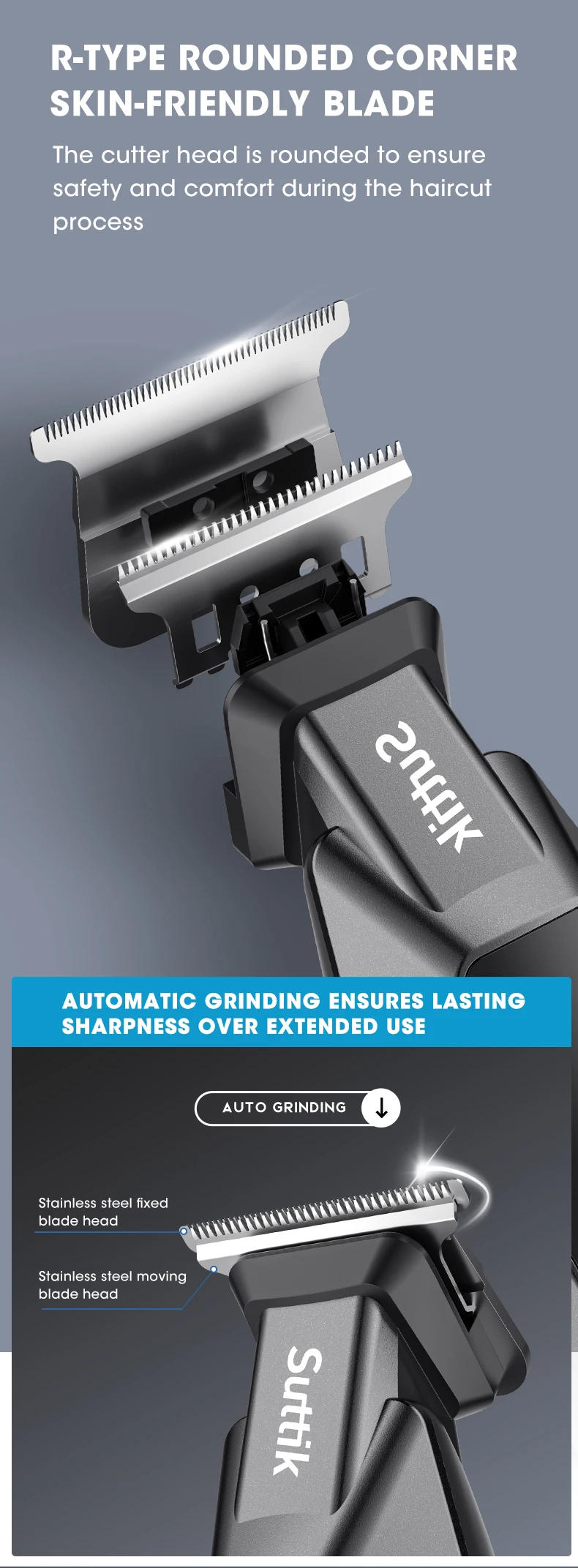 Description Picture 5 of itemNew 389  Hair Clipper Repair Beard Shaving Body Hair Trimmer Clippers Electric Machine Men Haircut Machine Barber Shaver