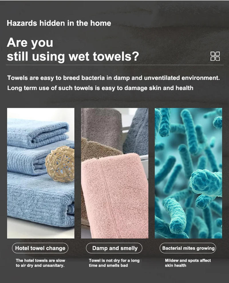 Description Picture 6 of itemBathroom Luxury Wall-Mounted Waterproof Electric Towel Warmer Rail Towel Radiator Heated Towel Rack