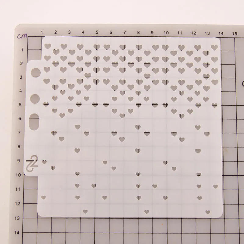 Description Picture 5 of itemFloral Hollow Cake Stencil Coffee Spray Painting Template Rose Sugar Sieve Baking Mold for Wedding Cake Stencil Edge Decorations