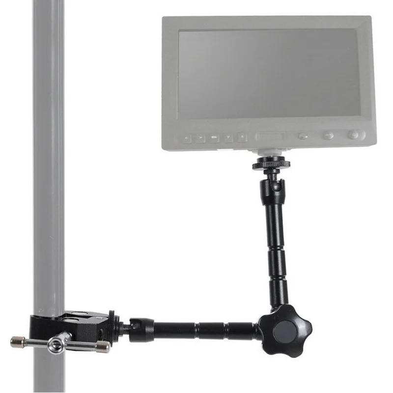 Description Picture 5 of itemMetal Articulating Arm Super Clamp Holder Stand For DSLR Camera Photo Studio Professional Photography Accessories Prop Kit