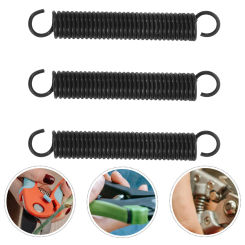 3 Pcs High Branch Pruning Spring Compression Small Springs for Crafts Tall Shears Stainless Steel Tension with Hooks